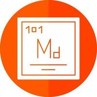 Mendelevium Vector Icon Design