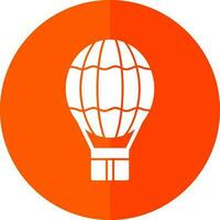 Hot air balloon Vector Icon Design