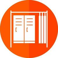 Changing room Vector Icon Design