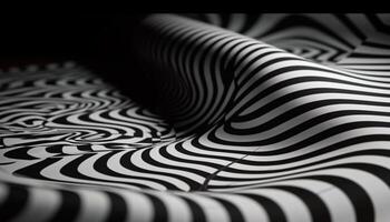 A creates a swirling wave pattern generated by AI photo