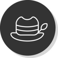 Traditional hat Vector Icon Design