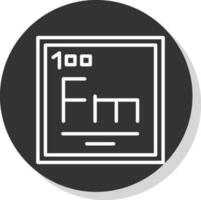 Fermium Vector Icon Design