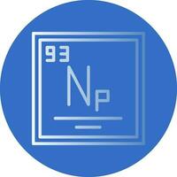 Neptunium Vector Icon Design