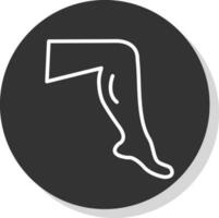 Leg Vector Icon Design