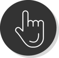 Finger Vector Icon Design