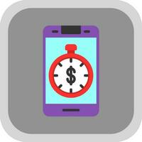 Time is money Vector Icon Design