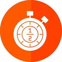 Half time Vector Icon Design