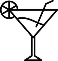 diseño de icono de vector de martini