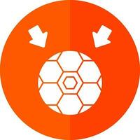fútbol pelota vector icono diseño