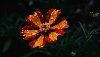 un vibrante ramo de flores de multi de colores gerbera margaritas en naturaleza generado por ai foto