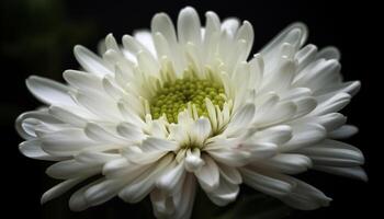 Vibrant daisy blossom showcases beauty in nature delicate growth generated by AI photo