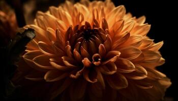 Vibrant petals of multi colored flowers in a wet garden generated by AI photo