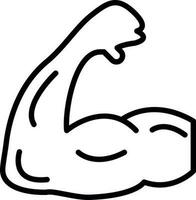 Bicep Vector Icon Design
