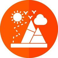 Mountaineering Vector Icon Design