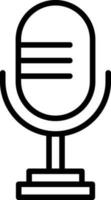 Microphone Vector Icon Design