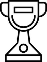 diseño de icono de vector de trofeo