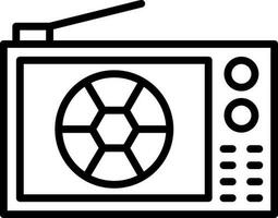 TV Vector Icon Design