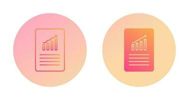 Unique Data Files Vector Icon