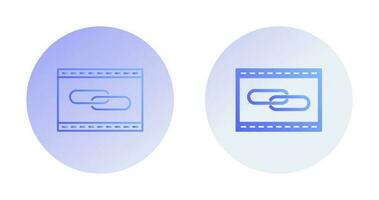 Unique Link Optimization Vector Icon