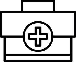 Medical kit Vector Icon Design