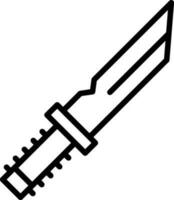 Knife Vector Icon Design