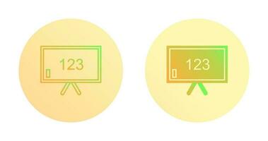 Unique Classroom Board Vector Icon