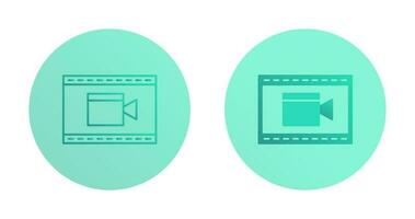 Unique Video and Animation Vector Icon