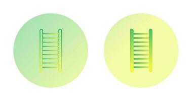 icono de vector de escaleras único