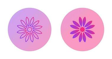 Unique Flower Vector Icon