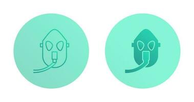 Unique Oxygen Mask Vector Icon