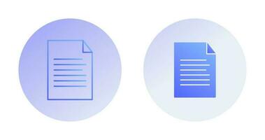 Sheet Vector Icon