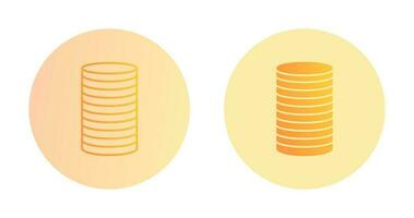 Stack of Coins Vector Icon