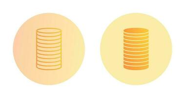 Stack of Coins Vector Icon