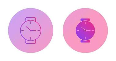 icono de vector de reloj de pulsera