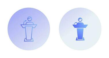 Elected Candidate Vector Icon