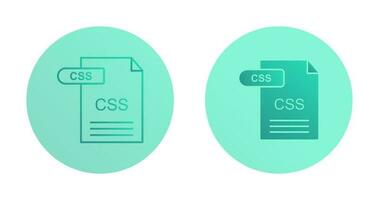 icono de vector de css