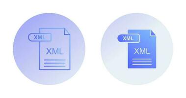 XML Vector Icon