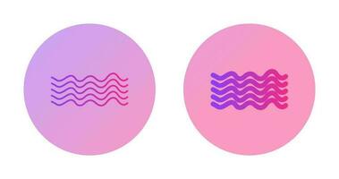 Magnetic Waves Vector Icon