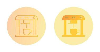 Unique Coffee Machine Vector Icon