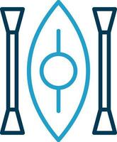 Kayak Vector Icon Design
