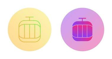 Cable Car Vector Icon