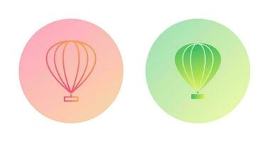 Hot Air Balloon Vector Icon