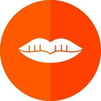 Lips Vector Icon Design