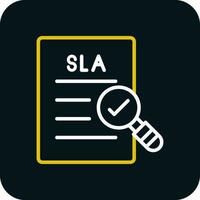 Sla Vector Icon Design