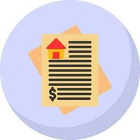 Mortgage Vector Icon Design