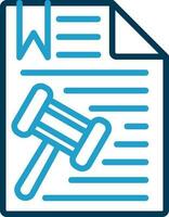 Legal document Vector Icon Design