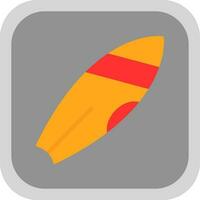 Surfboard Vector Icon Design