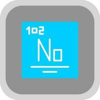 Nobelium Vector Icon Design