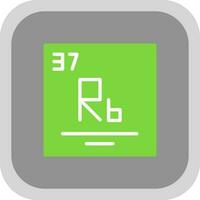 Rubidium Vector Icon Design