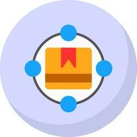 Supply chain Vector Icon Design